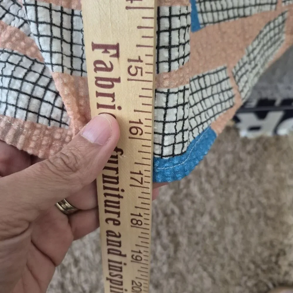 Conditions Apply Women's Cotton Puff Sleeves V-Neck Gabrieliya Maxi Dress M - Picture 9 of 9